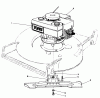 Toro 20588 - Lawnmower, 1986 (6000001-6999999) Ersatzteile ENGINE ASSEMBLY