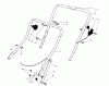 Toro 20588 - Lawnmower, 1990 (0000001-0999999) Ersatzteile HANDLE ASSEMBLY