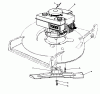 Toro 20588C - Lawnmower, 1988 (8000001-8999999) Ersatzteile ENGINE ASSEMBLY