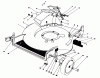Toro 20588C - Lawnmower, 1988 (8000001-8999999) Ersatzteile HOUSING ASSEMBLY