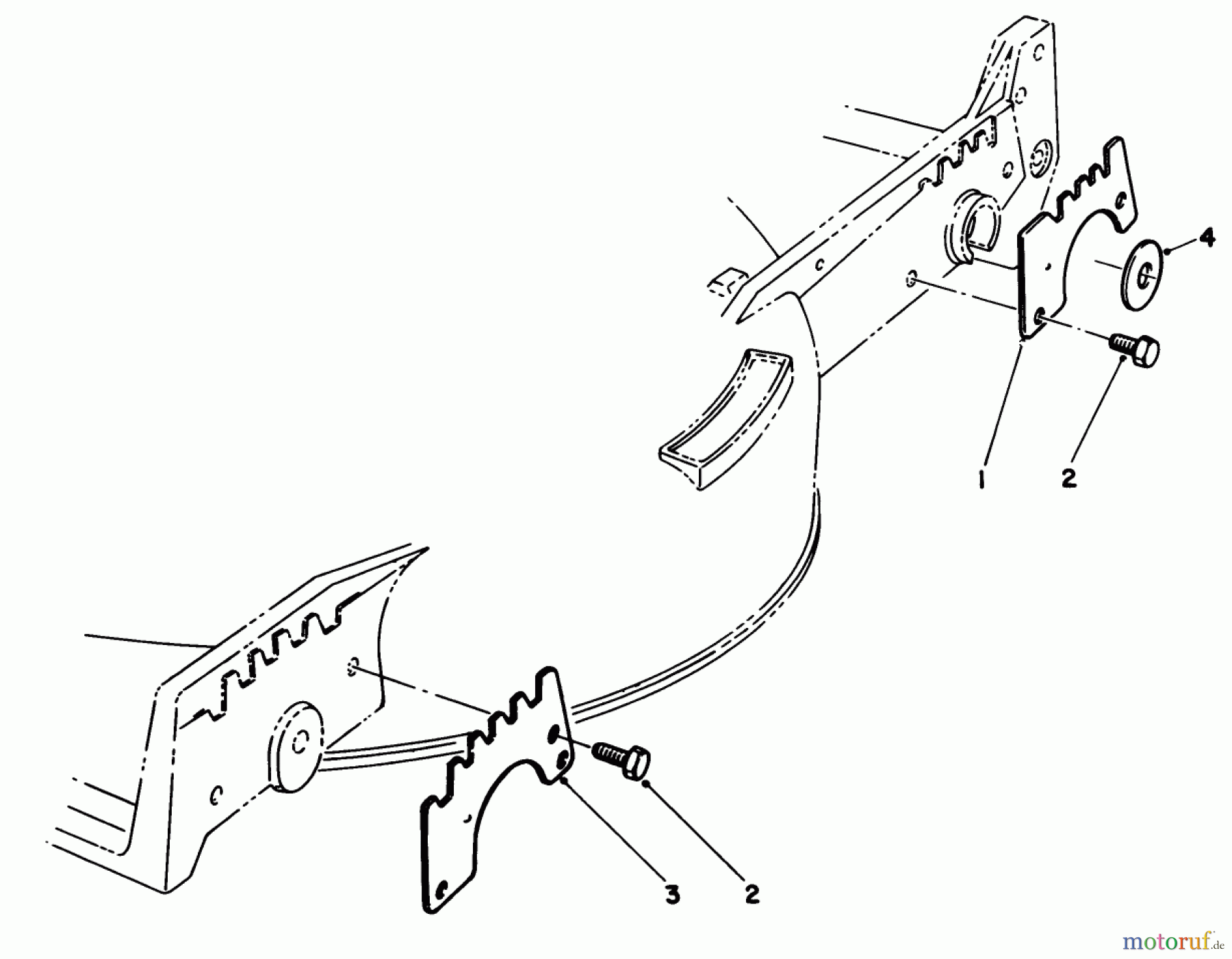 Toro Neu Mowers, Walk-Behind Seite 1 20588C - Toro Lawnmower, 1988 (8000001-8999999) WEAR PLATE KIT MODEL NO. 49-4080 (OPTIONAL)