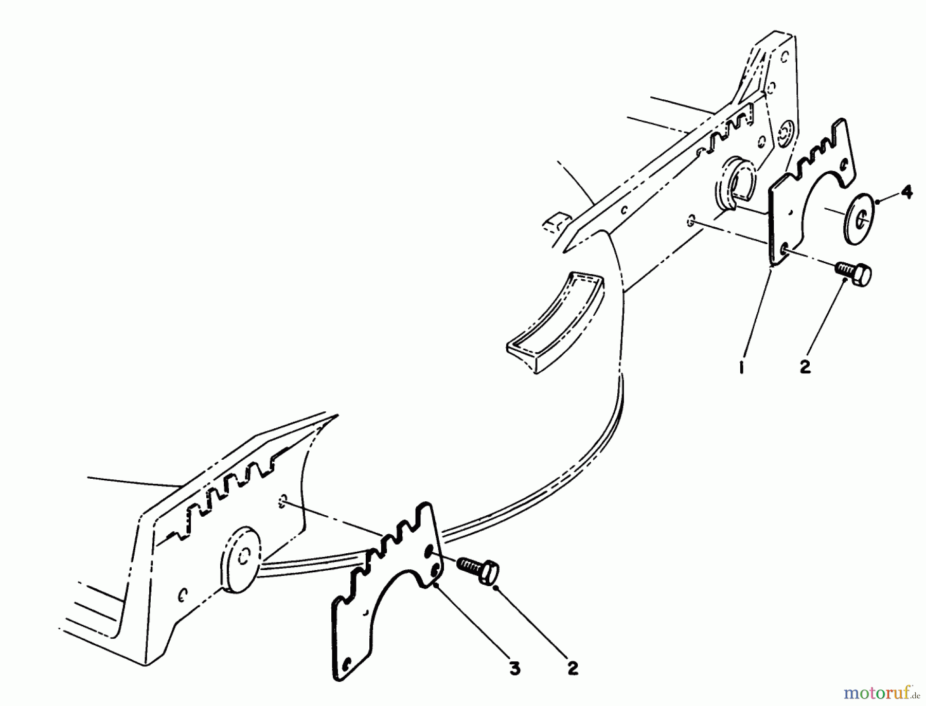 Toro Neu Mowers, Walk-Behind Seite 1 20588C - Toro Lawnmower, 1989 (9000001-9999999) WEAR PLATE KIT MODEL NO. 49-4080 (OPTIONAL)