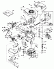 Toro 20610 - Lawnmower, 1980 (0000001-0999999) Ersatzteile ENGINE TECUMSEH MODEL NO. TNT 100-10063C