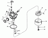 Toro 20610 - Lawnmower, 1983 (3000001-3999999) Ersatzteile CARBURETOR NO. 632050A