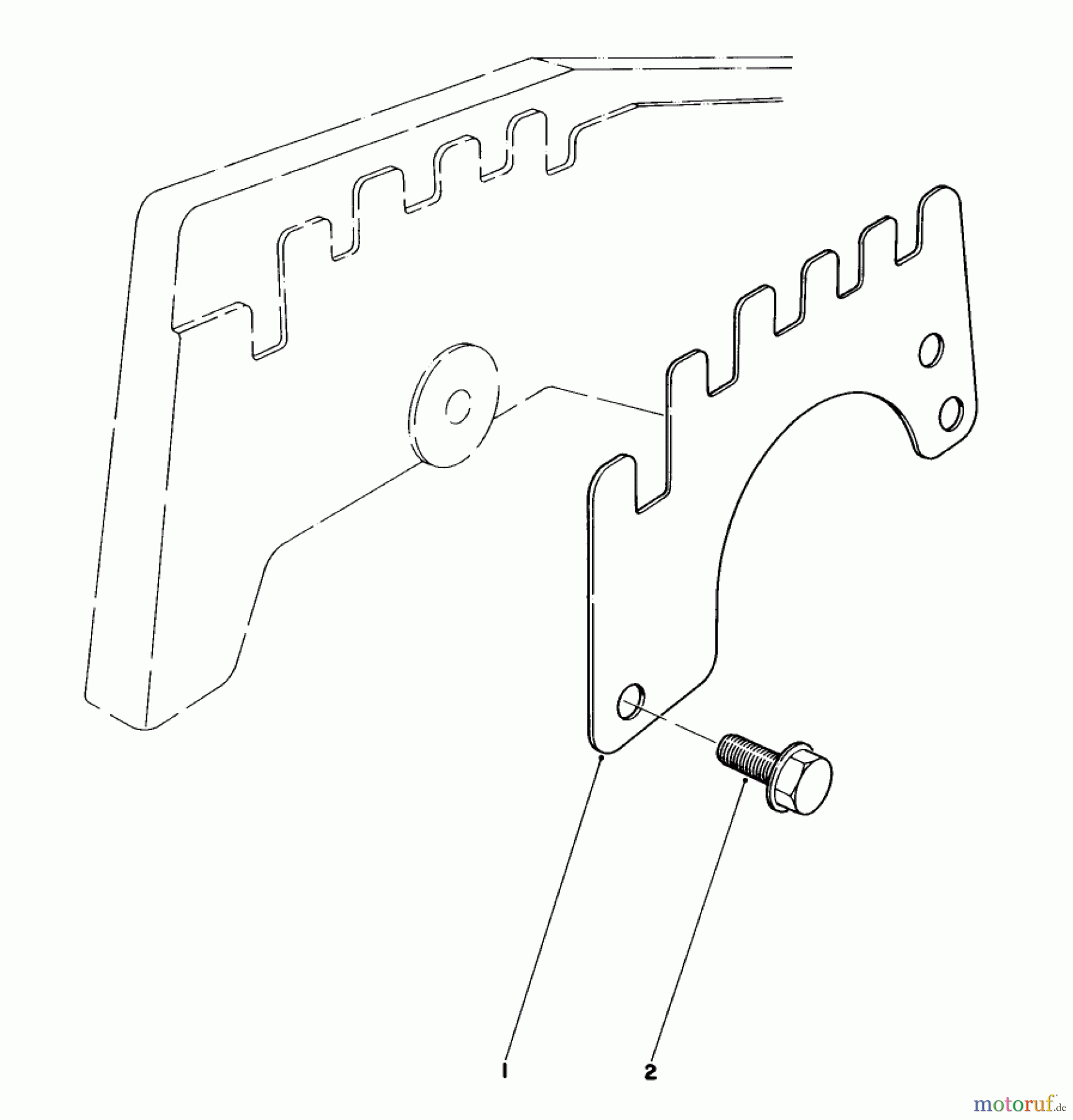 Toro Neu Mowers, Walk-Behind Seite 1 20610 - Toro Lawnmower, 1983 (3000001-3999999) WEAR PLATE KIT NO. 44-5530 (OPTIONAL)