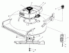 Toro 20610 - Lawnmower, 1984 (4000001-4999999) Ersatzteile ENGINE ASSEMBLY