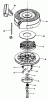 Toro 20611 - Lawnmower, 1989 (9000001-9999999) Ersatzteile REWIND STARTER NO. 590621