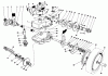 Toro 20620 - Lawnmower, 1987 (7000001-7999999) Ersatzteile GEAR CASE ASSEMBLY (USED ON UNITS WITH SERIAL NO. 7000001-7005921)