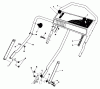 Toro 20620 - Lawnmower, 1987 (7000001-7999999) Ersatzteile HANDLE ASSEMBLY