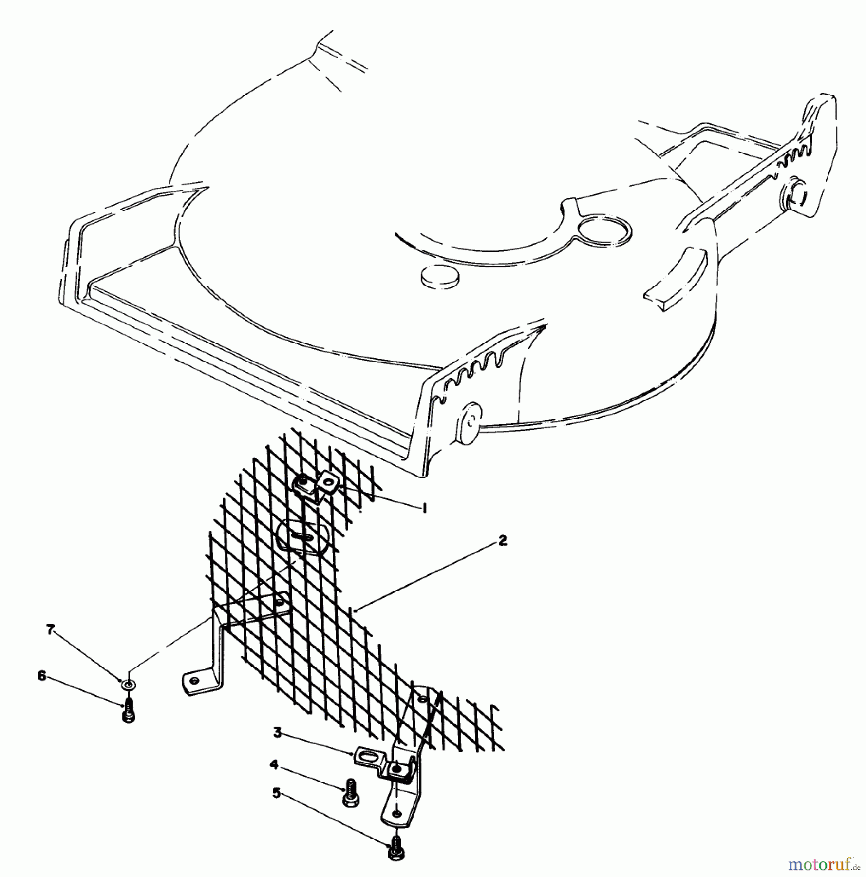 Toro Neu Mowers, Walk-Behind Seite 1 20620 - Toro Lawnmower, 1987 (7000001-7999999) LEAF SHREDDER KIT MODEL NO. 59157 (OPTIONAL)