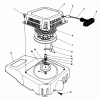 Toro 20620 - Lawnmower, 1987 (7000001-7999999) Ersatzteile RECOIL ASSEMBLY (MODEL NO. VMG6)
