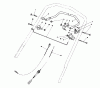 Toro 20620 - Lawnmower, 1988 (8000001-8999999) Ersatzteile TRACTION CONTROL ASSEMBLY