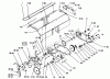 Toro 79271 - 36" Tiller, 260 Series Lawn and Garden Tractors, 1995 (5900001-5999999) Ersatzteile GUARD, SHIELD, GEAR CASE & TINES