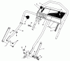 Toro 20620C - Lawnmower, 1988 (8000001-8999999) Ersatzteile HANDLE ASSEMBLY