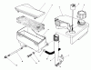 Toro 20622 - Lawnmower, 1986 (6000001-6999999) Ersatzteile AIR CLEANER & FUEL TANK ASSEMBLY