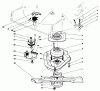 Toro 20622 - Lawnmower, 1986 (6000001-6999999) Ersatzteile BLADE BRAKE CLUTCH ASSEMBLY