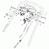 Toro 20622 - Lawnmower, 1986 (6000001-6999999) Ersatzteile TRACTION CONTROL ASSEMBLY