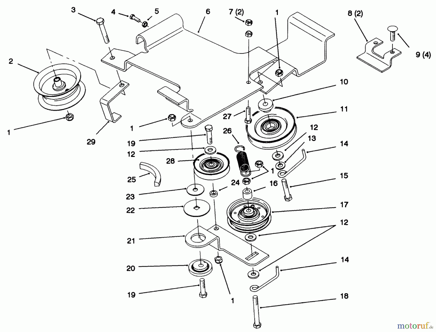Toro Neu Accessories, Tiller/Cultivator 79271 - Toro 36