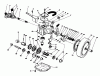 Toro 20622 - Lawnmower, 1988 (8000001-8999999) Ersatzteile GEAR CASE ASSEMBLY (USED ON UNITS WITH SERIAL NO. 8000001 THRU 8049999)