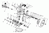 Toro 20622 - Lawnmower, 1988 (8000001-8999999) Ersatzteile GEAR CASE ASSEMBLY (USED ON UNITS WITH SERIAL NO. 8050000 & UP)