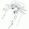 Toro 20622 - Lawnmower, 1988 (8000001-8999999) Ersatzteile TRACTION CONTROL ASSEMBLY