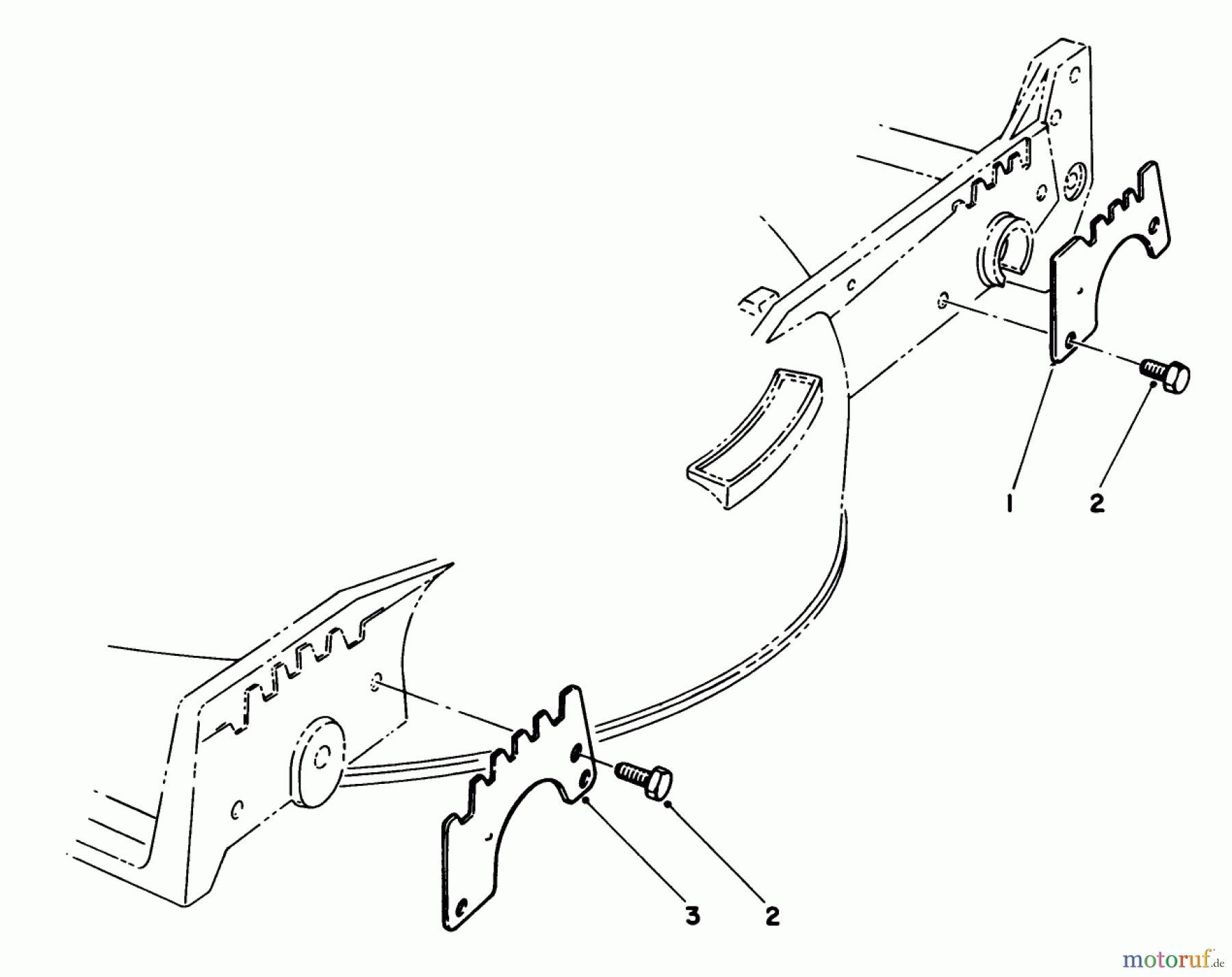 Toro Neu Mowers, Walk-Behind Seite 1 20622 - Toro Lawnmower, 1988 (8000001-8999999) WEAR PLATE KIT MODEL NO. 49-4080 (OPTIONAL)