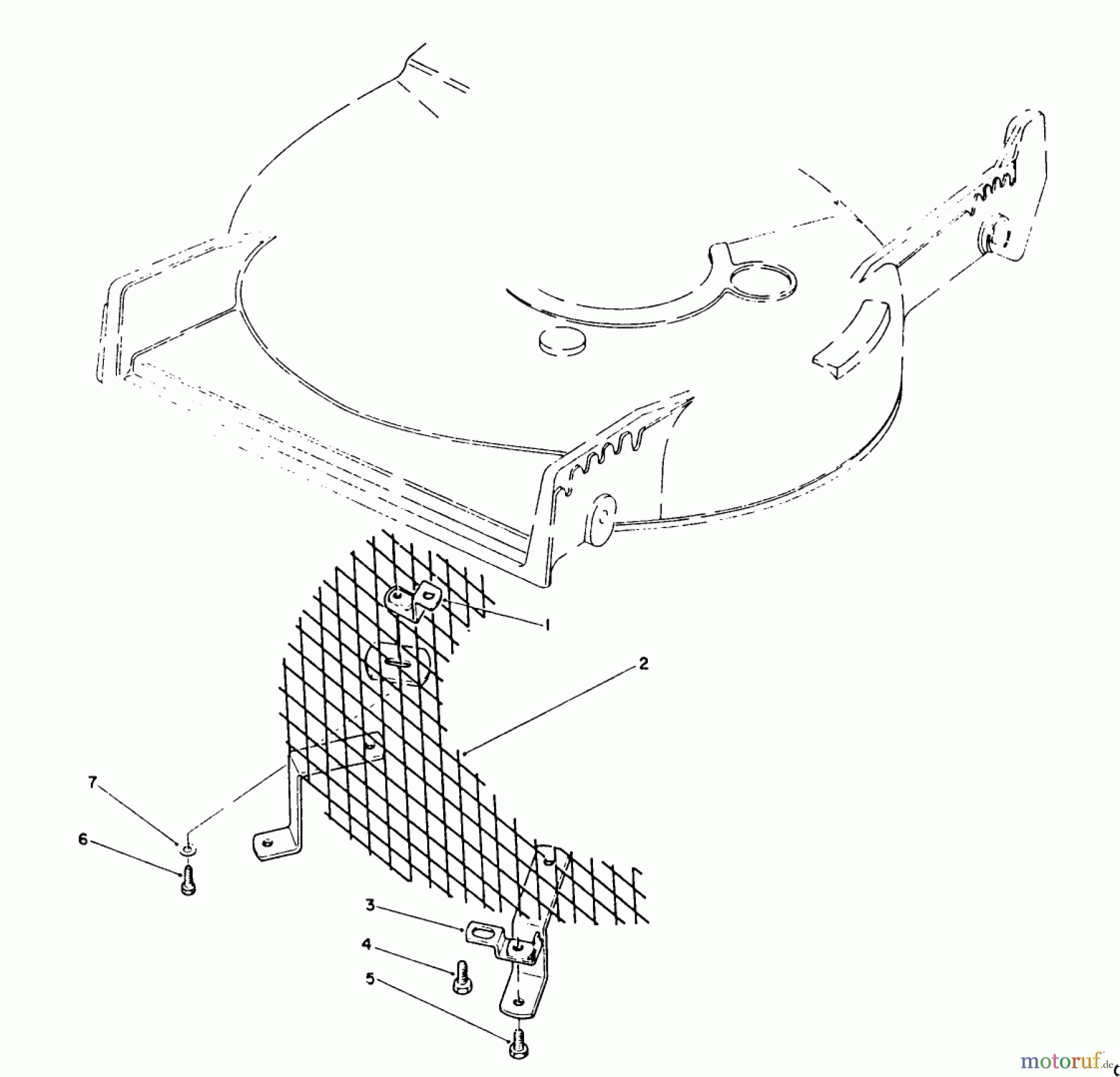  Toro Neu Mowers, Walk-Behind Seite 1 20622 - Toro Lawnmower, 1990 (0003102-0999999) LEAF SHREDDER KIT MODEL NO 59157 (OPTIONAL)