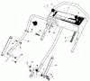 Toro 20622C - Lawnmower, 1987 (7000001-7999999) Ersatzteile HANDLE ASSEMBLY