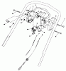 Toro 20622C - Lawnmower, 1987 (7000001-7999999) Ersatzteile TRACTION CONTROL ASSEMBLY
