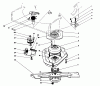 Toro 20622C - Lawnmower, 1988 (8000001-8999999) Ersatzteile BLADE BRAKE CLUTCH ASSEMBLY