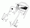 Toro 20622C - Lawnmower, 1988 (8000001-8999999) Ersatzteile HANDLE ASSEMBLY
