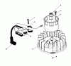 Toro 20622C - Lawnmower, 1988 (8000001-8999999) Ersatzteile MAGNETO & FLYWHEEL ASSEMBLY (MODEL NO. VMH7)