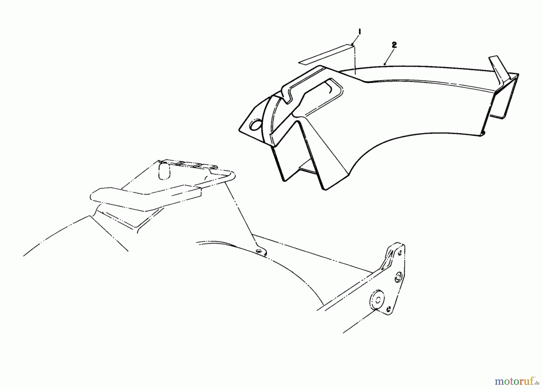 Toro Neu Mowers, Walk-Behind Seite 1 20622C - Toro Lawnmower, 1989 (9000001-9999999) SIDE DISCHARGE CHUTE MODEL NO. 59168 (OPTIONAL)