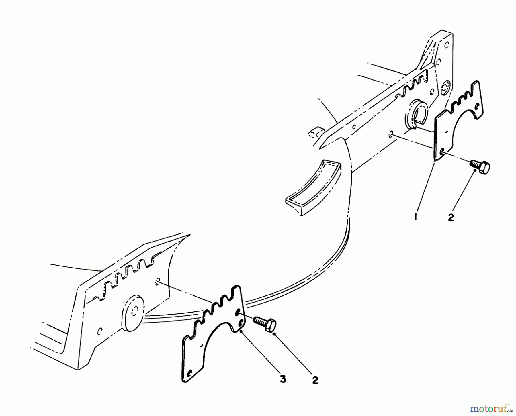 Toro Neu Mowers, Walk-Behind Seite 1 20622C - Toro Lawnmower, 1989 (9000001-9999999) WEAR PLATE KIT MODEL NO. 49-4080 (OPTIONAL)