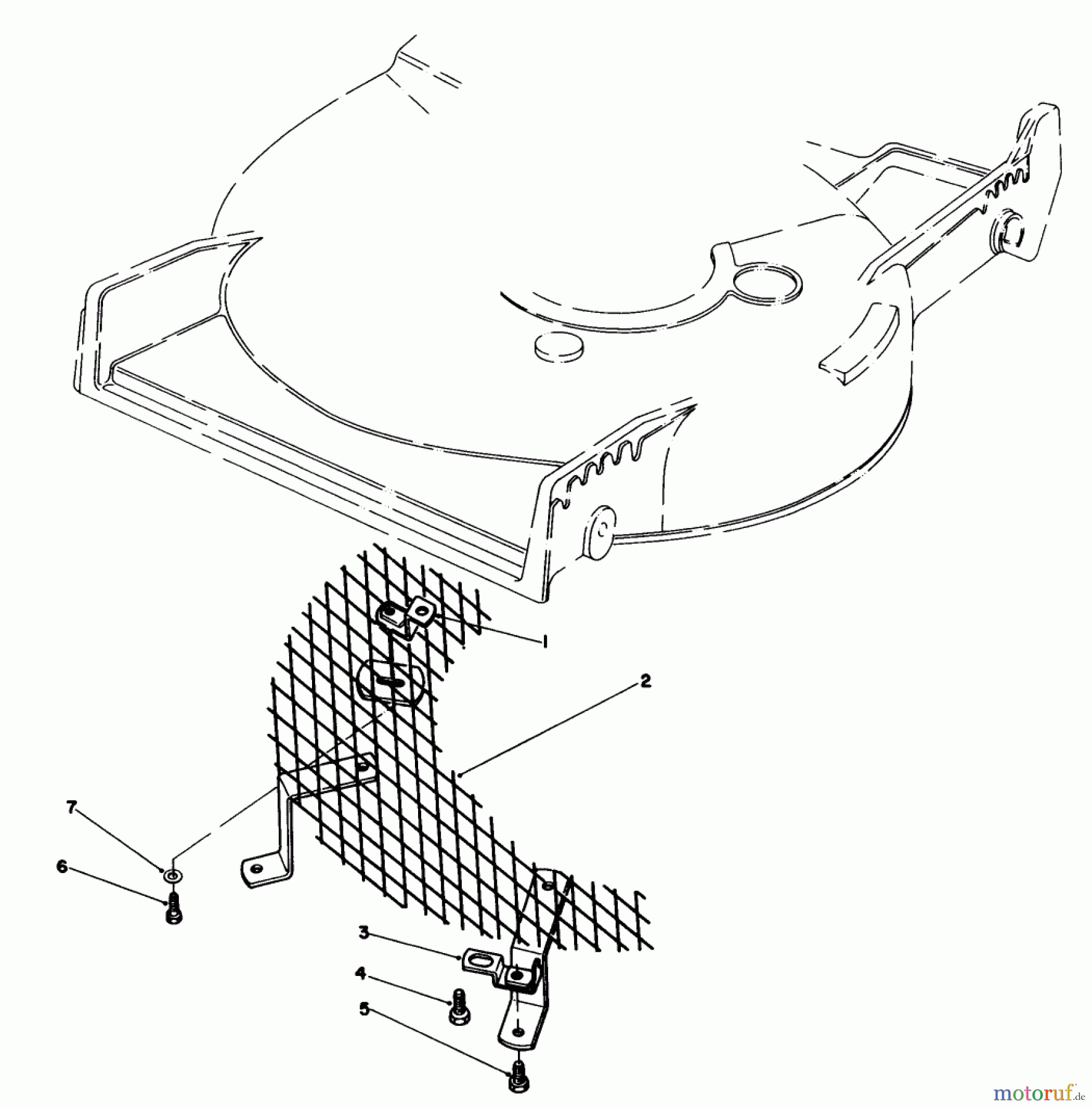 Toro Neu Mowers, Walk-Behind Seite 1 20624 - Toro Lawnmower, 1986 (6000001-6999999) LEAF SHREDDER KIT MODEL NO. 59157 (OPTIONAL)