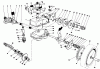 Toro 20624 - Lawnmower, 1987 (7000001-7999999) Ersatzteile GEAR CASE ASSEMBLY (USED ON UNITS WITH SERIAL NO. 7000001-70499999)