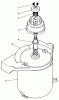 Toro 20624 - Lawnmower, 1987 (7000001-7999999) Ersatzteile STARTER MOTOR ASSEMBLY NO. 53-4500