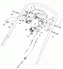 Toro 20624 - Lawnmower, 1987 (7000001-7999999) Ersatzteile TRACTION CONTROL ASSEMBLY
