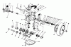 Toro 20624 - Lawnmower, 1988 (8000001-8999999) Ersatzteile GEAR CASE ASSEMBLY
