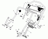 Toro 20624 - Lawnmower, 1988 (8000001-8999999) Ersatzteile HANDLE ASSEMBLY