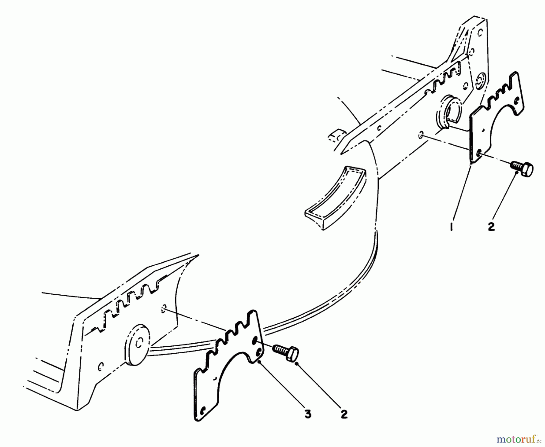 Toro Neu Mowers, Walk-Behind Seite 1 20624 - Toro Lawnmower, 1988 (8000001-8999999) WEAR PLATE KIT NO. 49-4080 (OPTIONAL)