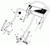 Toro 20626C - Lawnmower, 1987 (7000001-7999999) Ersatzteile HANDLE ASSEMBLY