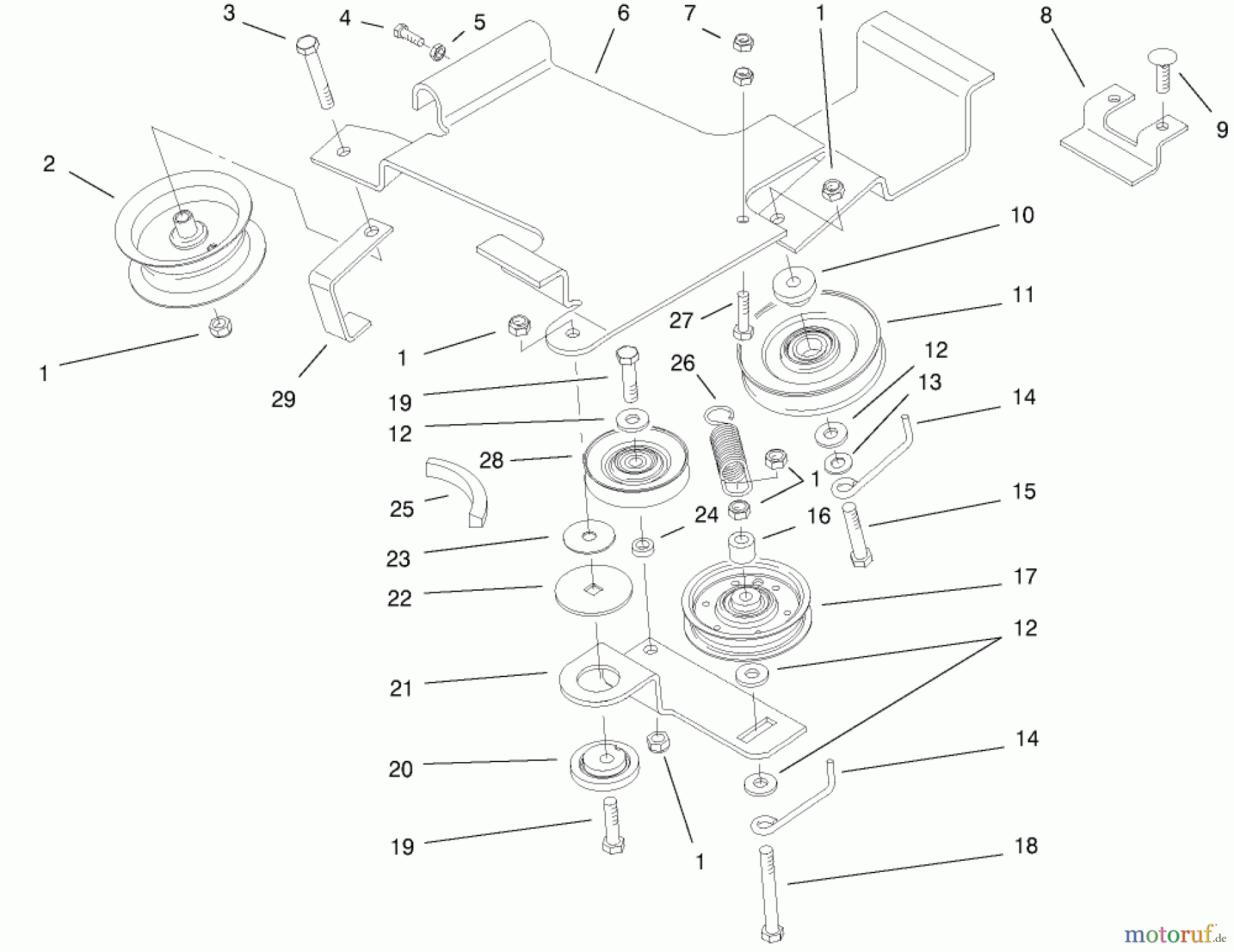  Toro Neu Accessories, Tiller/Cultivator 79271 - Toro 36