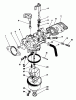 Toro 20627C - Lawnmower, 1987 (7000001-7999999) Ersatzteile CARBURETOR ASSEMBLY