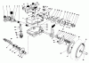 Toro 20627C - Lawnmower, 1987 (7000001-7999999) Ersatzteile GEAR CASE ASSEMBLY