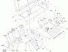 Toro 79271 - 36" Tiller, 260 Series Lawn and Garden Tractors, 2002 (220000001-220999999) Ersatzteile TILLER GEARCASE ASSEMBLY