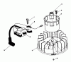Toro 20627C - Lawnmower, 1987 (7000001-7999999) Ersatzteile MAGNETO & FLYWHEEL ASSEMBLY