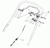 Toro 20627C - Lawnmower, 1987 (7000001-7999999) Ersatzteile TRACTION CONTROL ASSEMBLY