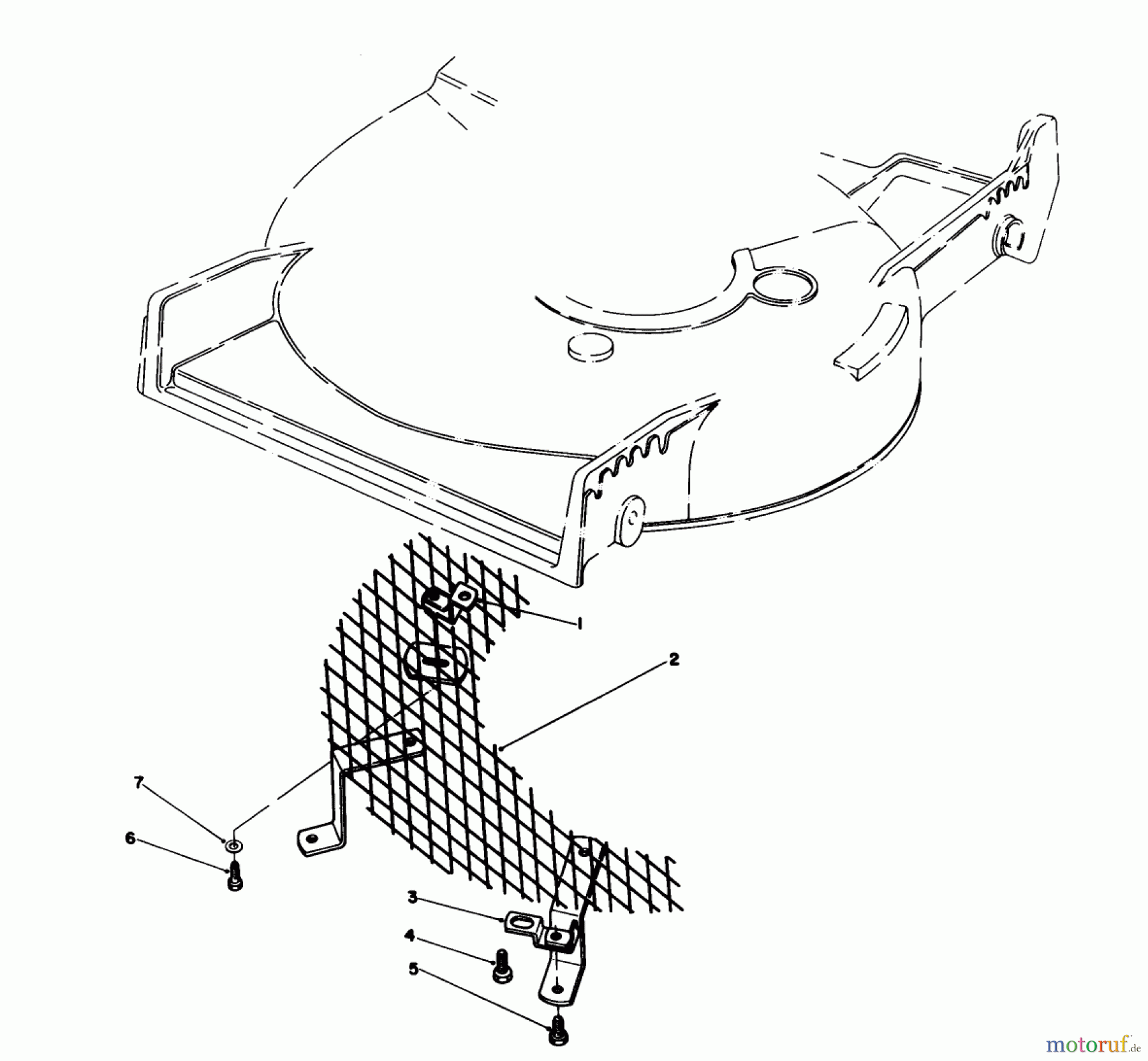 Toro Neu Mowers, Walk-Behind Seite 1 20627C - Toro Lawnmower, 1988 (8000001-8999999) LEAF SHREDDER KIT MODEL NO. 59157 (OPTIONAL)