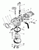 Toro 20628C - Lawnmower, 1986 (6000001-6999999) Ersatzteile CARBURETOR ASSEMBLY